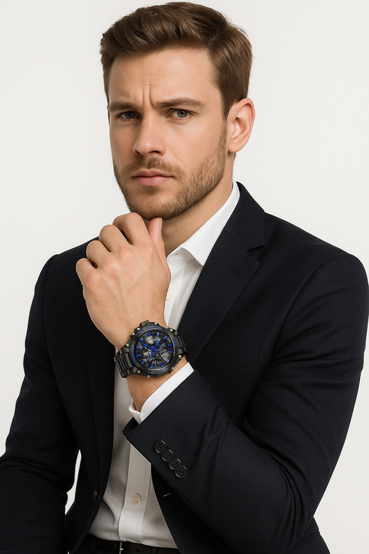 Portono Classic Digital LED Watch (Waterproof)