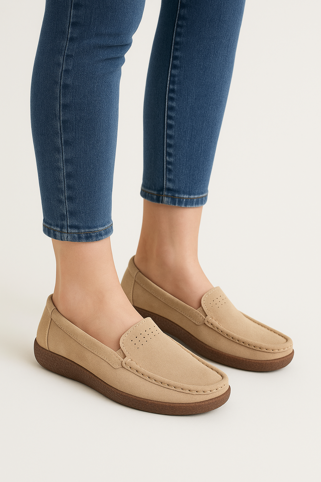 Exorya Suede Lady Loafers