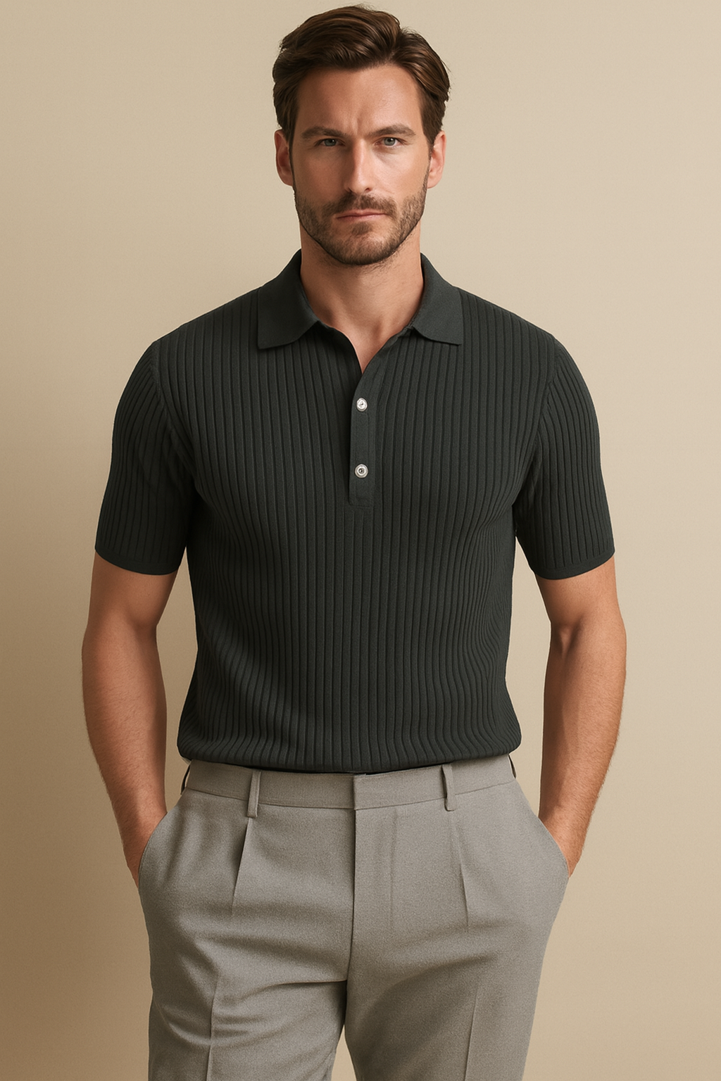 Lorne Premium Ribbed Polo
